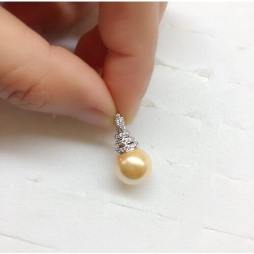 New Arrival Style Pendant Mountings Base Findings Settings Jewelry Parts Fittings for Pearls Coral Jade Agate Crystal