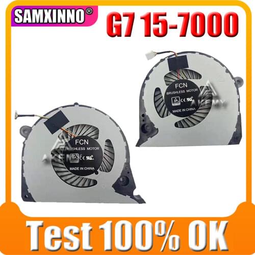 NEW ORIGINAL CPU GPU COOLING FAN For DELL Inspiron G7 15-7000 7577 7588 G5-5587 P72F cooler fan 2JJCP FJQS DC5V 0.5A FJQT