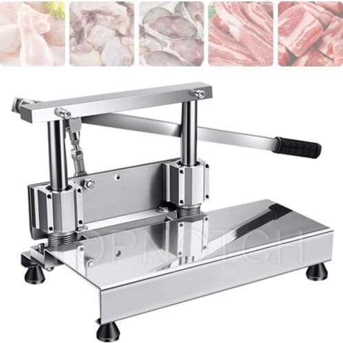 Chopping Machine Professional Bone Cutter Manual Butcher Spare Ribs Pig Trotter Lamb Chop Bone Cutter