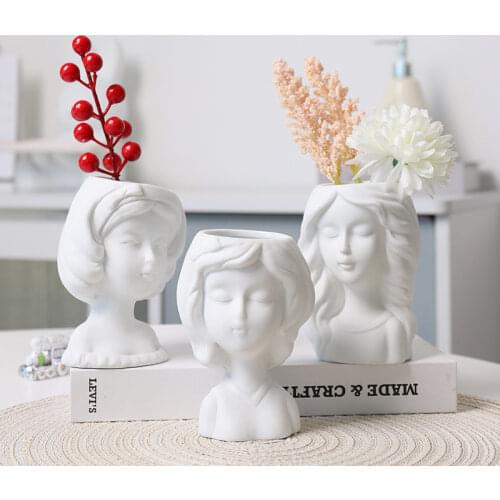 OUGEDA Ceramic Flower Vases