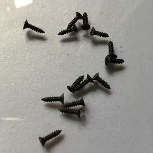 Self-tapping Screws,Phillips Screw,Matching Nails,Bronze Tone,2.5*12mm,50Pcs