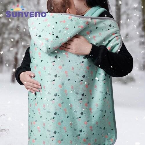 Sunveno Baby Stroller Blanket Winter Wind-proof Quilt Infant Soft Warm Swaddle Beds Wrap Blanket