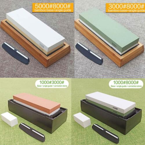 Whetstone Sharpening Stones Professional Knife Sharpener grinding stone water stone kitchen Tool 240 1000 8000 grit Double-sided