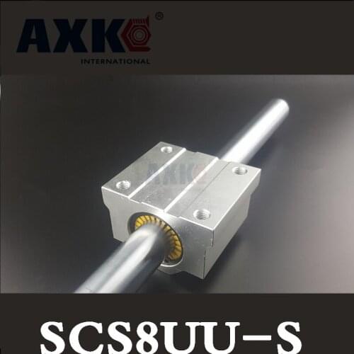 10 Pcs Sc8uu Scs8uu Scs8uu-s For 8mm Shaft Guide Rail Linear Bearing Block With Lm8uu-s Engineering Plastic Bearing Low Noise