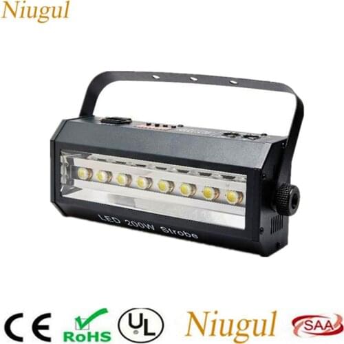 200W LED Stroboscopic Light/LED Strobe Light/Disco DJ Party Show DMX512 LED Flash Stage Effect Lighting/LED Efficiency Lights