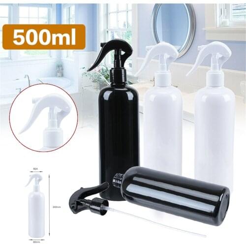 500ml Plastic Hairdressing Spray Bottle Empty Bottle Refillable Mist Bottle Salon Barber Hair Tools Water Sprayer Care Tools