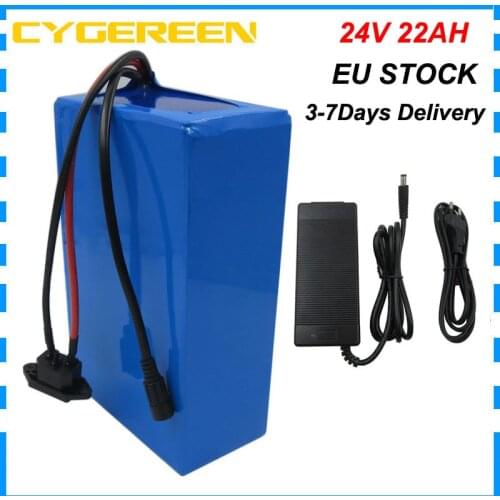 250W 7S 24V 8AH 10AH li-ion battery pack 300W 24 Volt 12AH 14AH Lithium ion Ebike bicycle Bateria with 29.4V 2A Charger