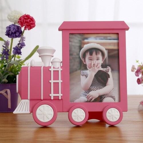 7 Inch Creative Cartoon Truck Train Photo Frame Baby Picture Frame Kidz Gift Home Decor