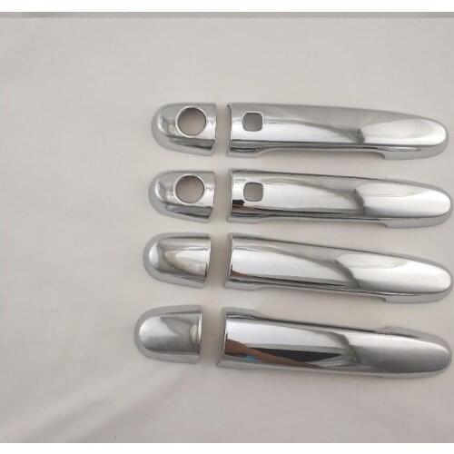 8PCS A car door handle decorates lid FOR TOYOTA 2008 PRIUS 20 Accessories abs Chrome Door Handle Cover Protection