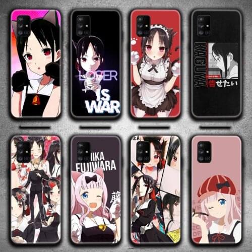 Shinomiya Kaguya sama Love Is War Phone Case For Samsung Galaxy A21S A01 A11 A31 A81 A10 A20E A30 A40 A50 A70 A80 A71 A51