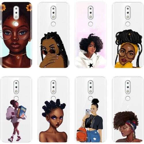 Phone Case For Nokia 2.1 3.1 5.1 6.1 7.1 Plus Soft Silicone Black Girl Magic Melanin Back Cover For Nokia 2.1 3.1 5.1 6.1 7.1