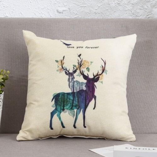 Animal Decorative Pillow Cushion Pillowcase Cushions for Sofa Polyester Pillowcover cuscini decoration home car