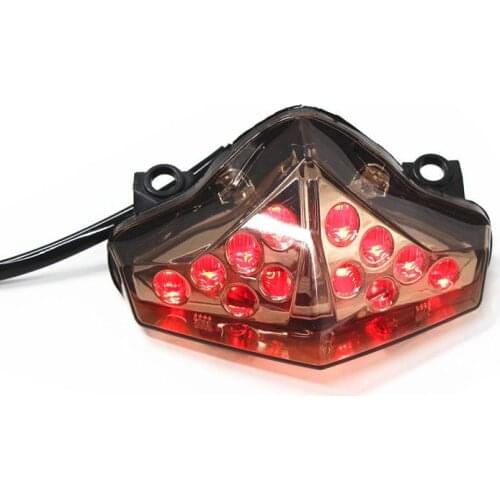 For Kawasaki ER6N ER6F Ninja 650 EX650 2012 2013 2014 2015 2016 Rear Tail Light Brake Turn Signals Integrated Led Light