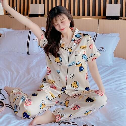 Женские большие пижамы EJIAMEIJR China At AliExpress