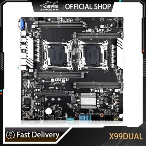 X99 Dual CPU Motherboard Socket LGA 2011 v3 Mother Board 10 SATA Port for Chia x99 Placa Mae Support XEON V3/V4 Processors