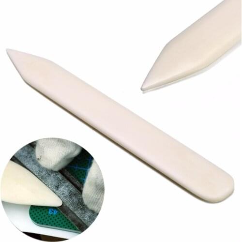 Natural Bone Folder Creaser Scoring Folding Creasing Paper Leather Craft Tools 6inch