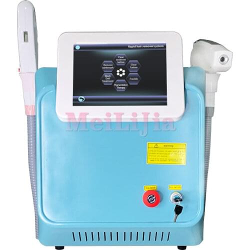 2021 Newest OEM LOGO Laser equipment Skin Lifting Skin Rejuvenation RF ND Yag IPL SHR OPT E-light hair removal laser machine
