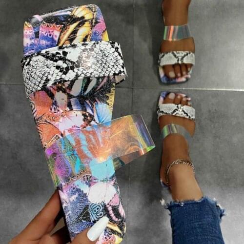 New ladies sandals style summer womens shoes flat sandals rubber shoes 2021 leather slippers plus size Beach Sandals