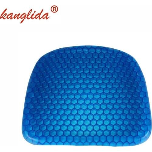 KANGLIDA 1X Summer Ass Cushion Ice Pad Gel Cushion Non-slip Soft Breathable Comfortable Car Seat Mat Summer For Pressure Relief