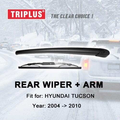 Rear Wiper Arm with Blade for Hyundai Tucson (2004-2010) 1pc 13" 330mm,Rear Wiper Arm & Rear Wiper Blades