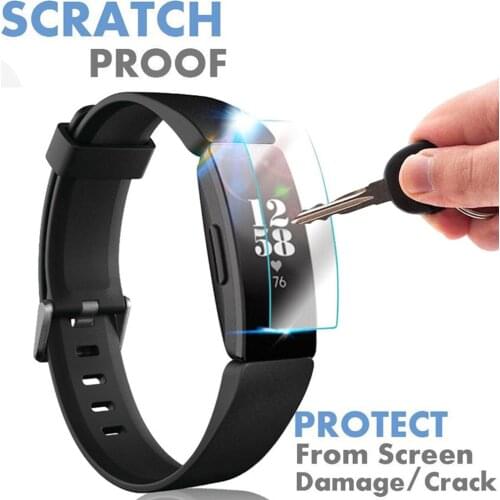 3/5PCS Explosion-proof Clear TPU Screen Protector Film For Fitbit Inspire Watch For Fitbit Inspire HR Watch Cover
