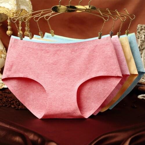 Yasemeen Cotton One Piece Seamless Breathable Briefs Women Underwear M L Xl Sexy Ladies Lingerie Girls Cotton Panties Briefs