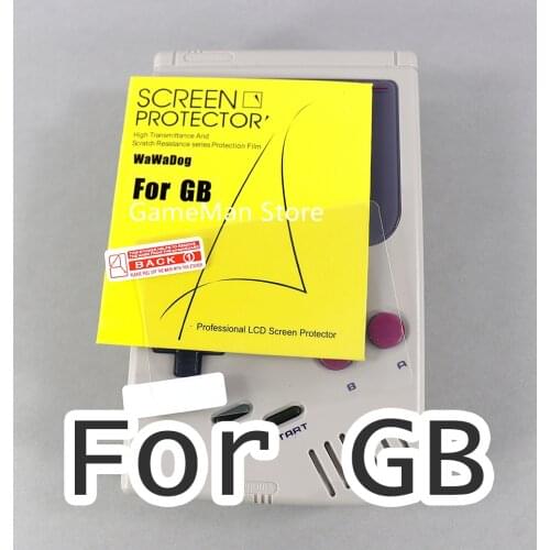 6PCS/LOT LCD Screen Protective Film for Gameboy for GB GBA GBA SP GBC GBP for Gameboy Color Game Console Screen Protectors