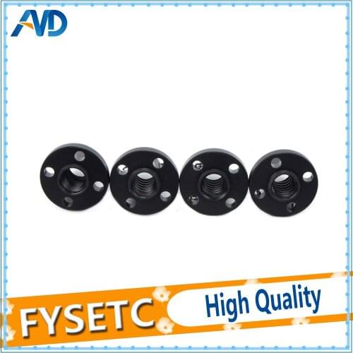 1Set Trapezoidal Screw Nut POM Nut Screw Nuts T8 Nut 3D Printer Z Axis Trapezoid Motor Lead 1mm 2mm 4mm 8mm for Lead Screw