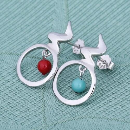 Anime Toilet Bound Hanako kun Nene Yashiro Cosplay Earring Props 925 Silver Accessories Ear stud Gift Jewelry