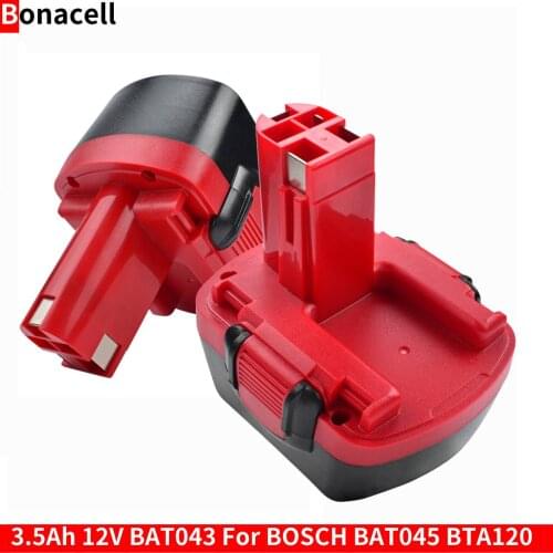 Bonacell 3.5Ah BAT043 12V Ni-CD Battery BOSCH GSR 12 VE-2,GSB 12 VE-2,PSB 12 VE-2, BAT043 BAT045 BTA120 L10