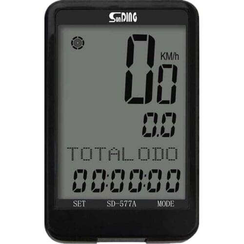 8 Language Wired Wireless Bicycle Computer Waterproof Bike Computer Cycling Power Meter MTB Speedometer Odometer with Backlight