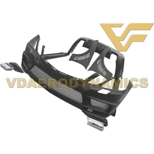 Suitable For 10-13 Benz W212 E200 E220 E250 E300 E350 E400 E500 VAD-W Full Wide Body Kit Front Rear Bumper Side Skirts Fenders