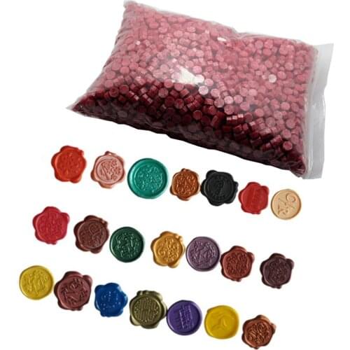Diy office document and wedding envelope sealing wax seal beads 0.5kg muti colors