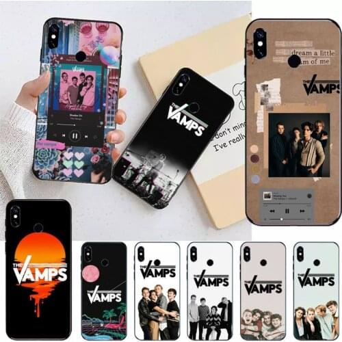 The vamps Britain Boy band Phone Case For Xiaomi Redmi note 7 8 9 t k30 max3 9 s 10 pro lite Luxury brand shell funda coque