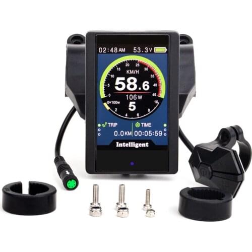 Electric Bicycle Indicator P850C 850C Full Color LCD Display For Bafang Mid Hub Motor 36V 48V 52V 60V E-bike Parts With USB CE