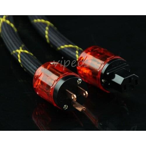 Taralabs 8N high copper CD Player tube amp power cord P046E&C046 Plug 1.5M