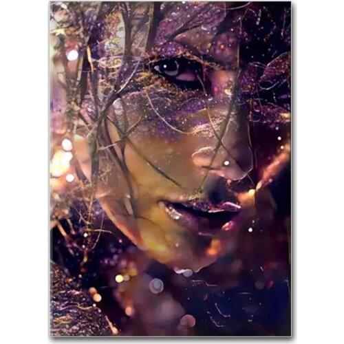 5d DIY Rhinestone Diamond Painting Women Paint By Numbers Full Square Drill Cross-stitch Kits Crafts Embroidery Mosaic