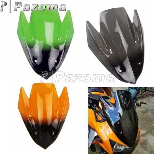 ABS Motorbike Windscreen For Kawasaki Z1000 Z 1000 2010 2013 2011 2012 Sport Motorcycle Windshield Wind Screen Wind Deflectors