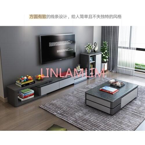 TV Stand modern Living Room TV monitor stand mueble stalinite cabinet mesa+tv table stand+ Coffee centro Table home furniture