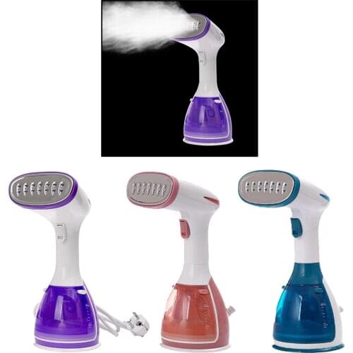 Handheld Garment Steamer Portable Steam Iron Clothes Ironing Steamer Purple