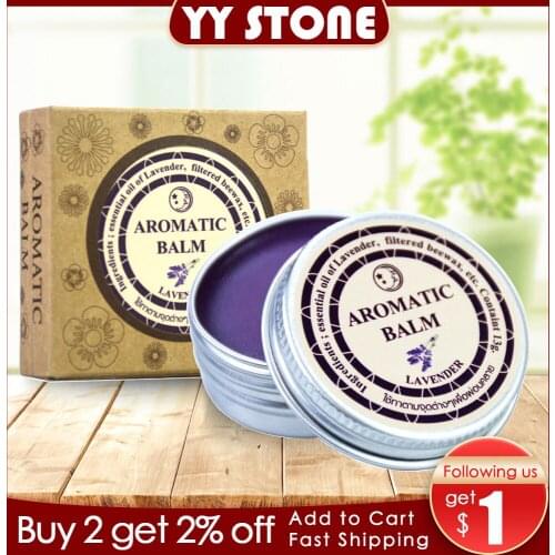 Thailand Help sleep Soothe Lavender aromatic balm insomnia relax aromatic Sleep balm Fragrances & Deodorants