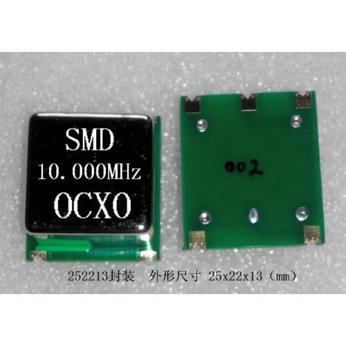 10MHz OCXO Constant Temperature Crystal Oscillator SMD 25x22x13 mm High Stability and Low Noise
