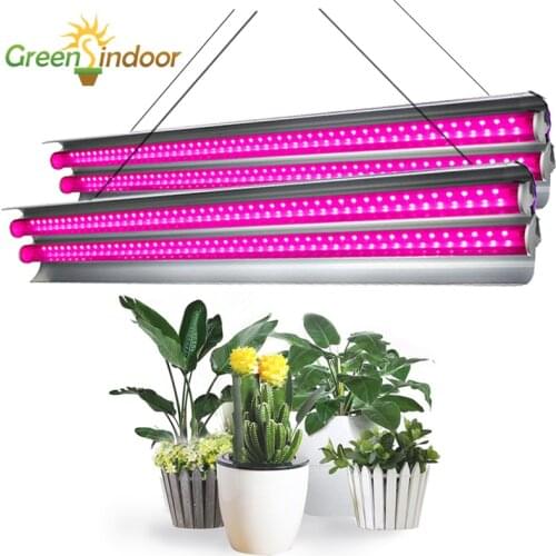 4pcs Indoor LED Grow Light Strips 100W Phyto Lamp For Plants Full Spectrum Fitolampy Grow Tent T5 Lamps Growing Lamp For Flowers