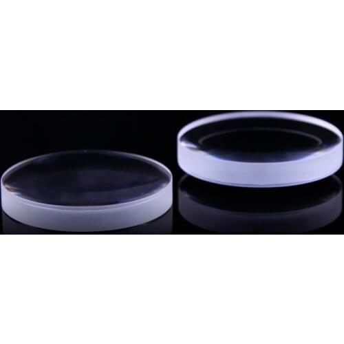 K9 high-precision optical glass focusing and focusing plano-convex lens multilayer antireflection coating D6F10