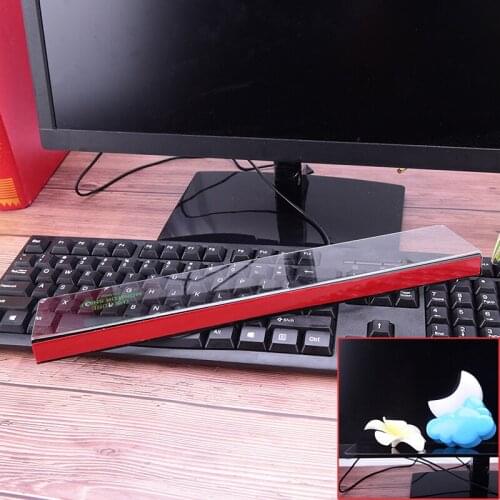 Computer Moniter Side Memo Pad Board Note Board Plastic Adhesive Board Transparent