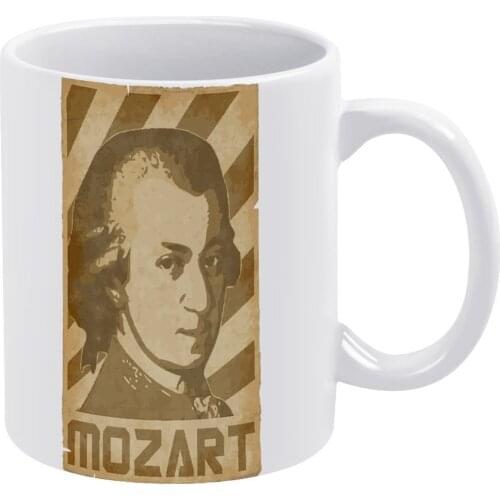 Mozart Mug Creative Mug Aesthetic Pottery Tea Cups