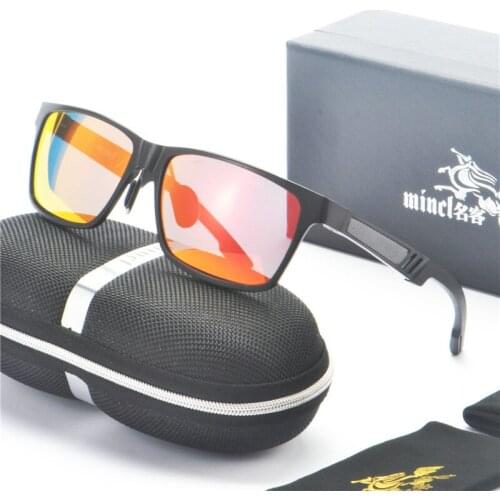 2019 new Aluminum Magnesium Sunglasses Men Polarized Square Sun Glasses Driving Eyewear Goggle Fashion Male Mirror eyewear UV NX