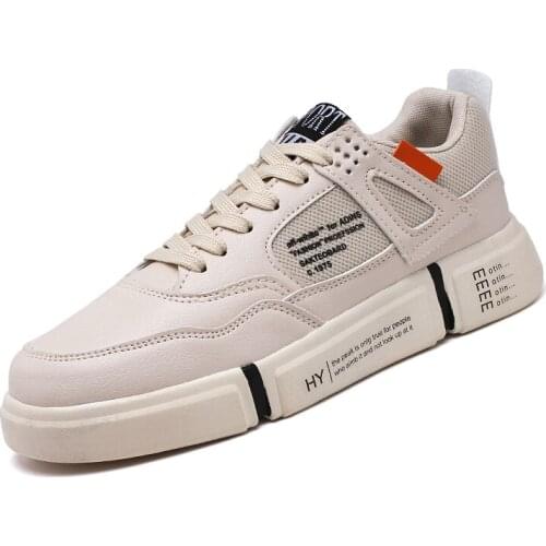 New Sport Shoes Men Fashion Wild Casual Mesh Shoes Breathable Low-Top Lace-Up Sneakers