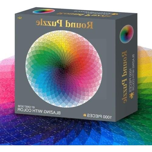 Puzzles 1000 pieces Assemblin grainbow picture toys games For adults Toys package al education children kids A4P1
