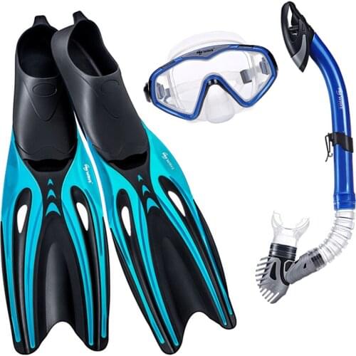 Adult Swimming Fins Professional Portable Scuba Diving Silicone Long Submersible Snorkeling Water Sports Dive Flippers Equipment